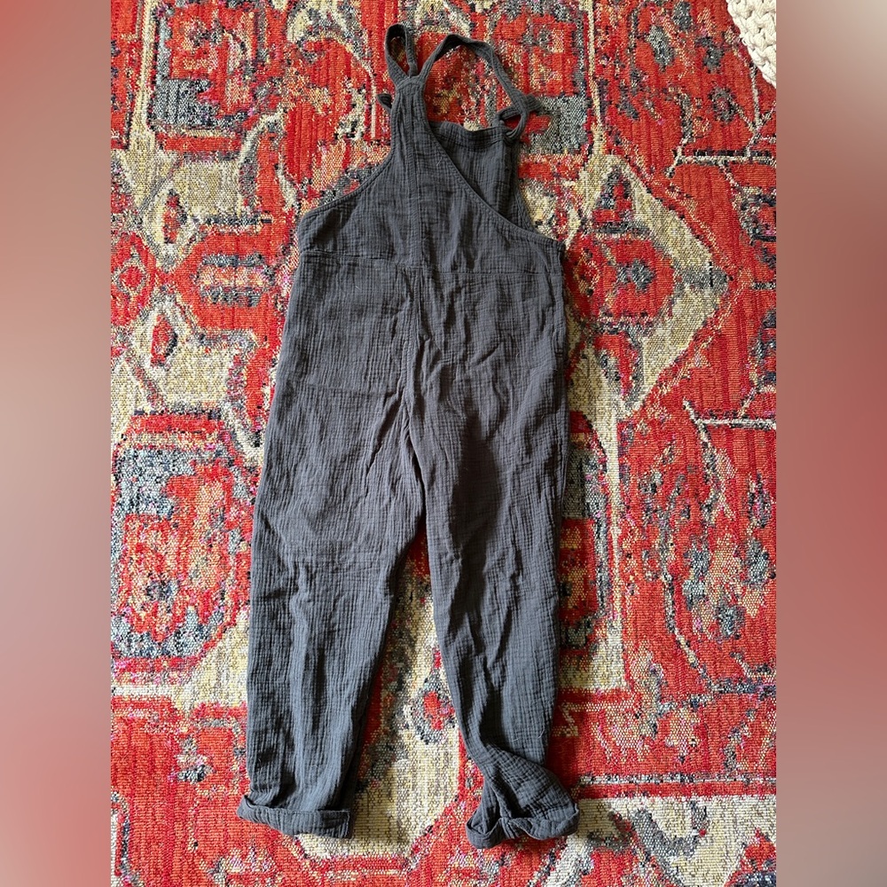 Aerie Lightweight Rolled Leg Overalls - Picture 8 of 12